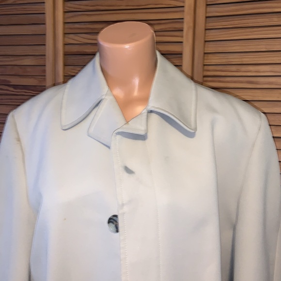 GLENEAGLES TRENCH COAT 40 reg Made in USA light tan gentleman’s classic - Picture 3 of 11